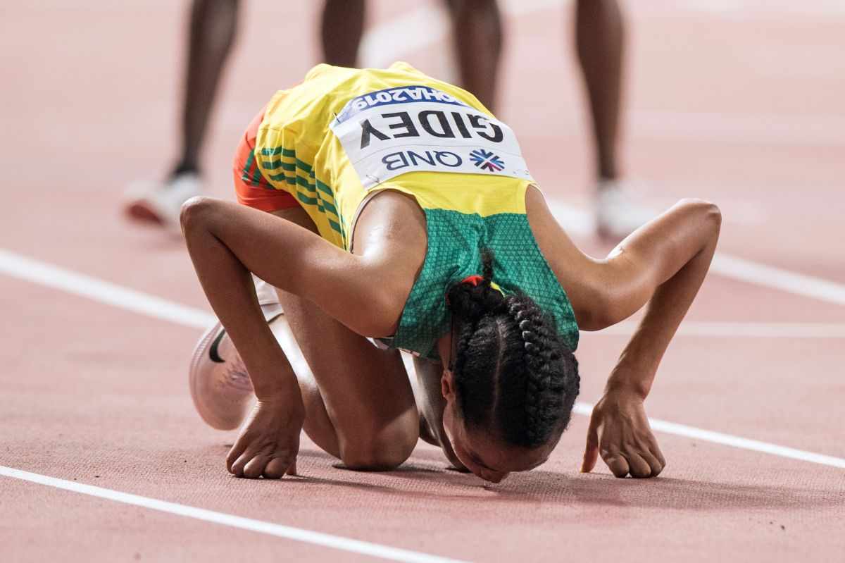 Running surface in the Olympic Games in Tokyo 2020