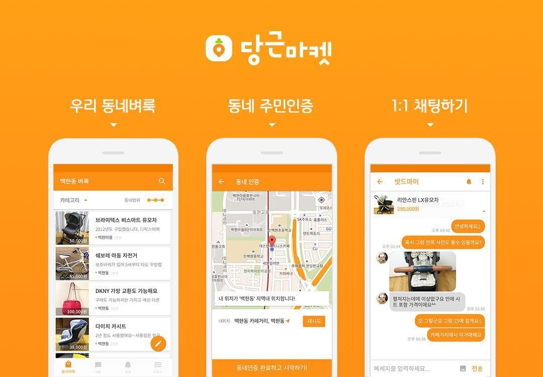 Приложение Danggeun Market Karrot (Danggeun Market)
