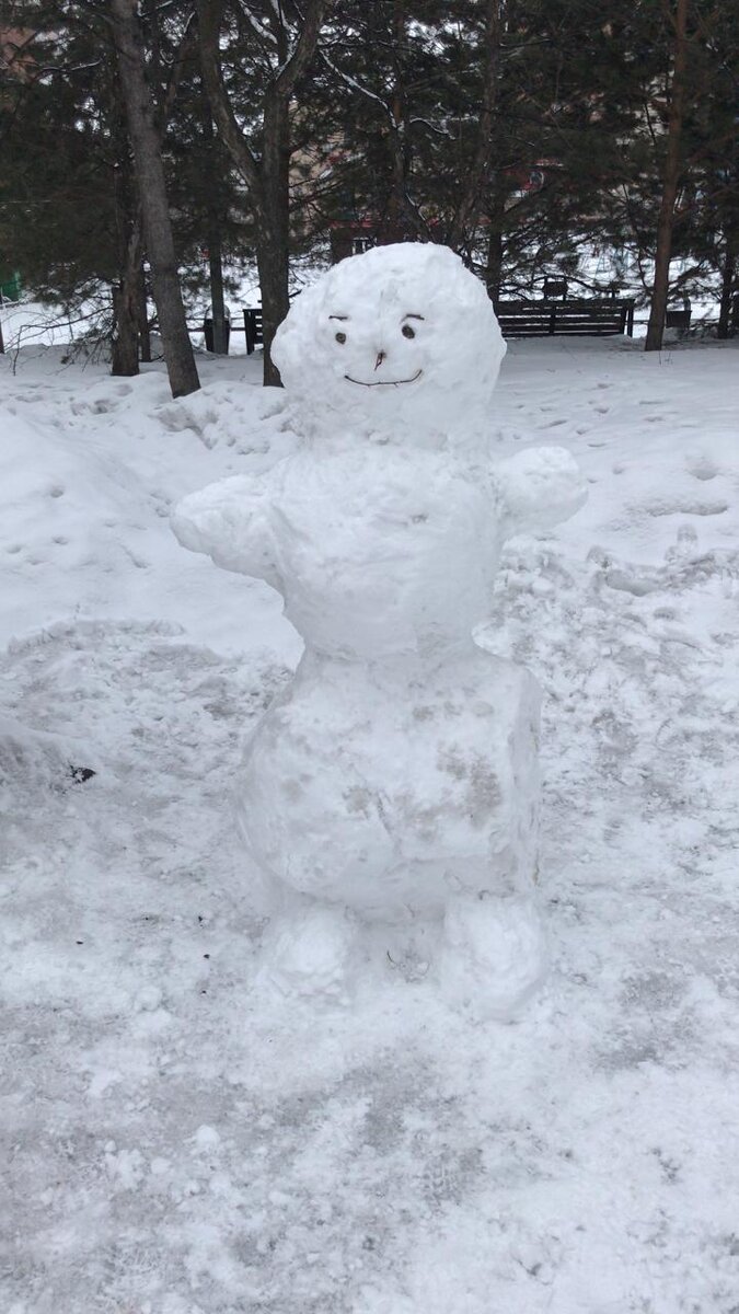  У нас в Кемерово уже зима.