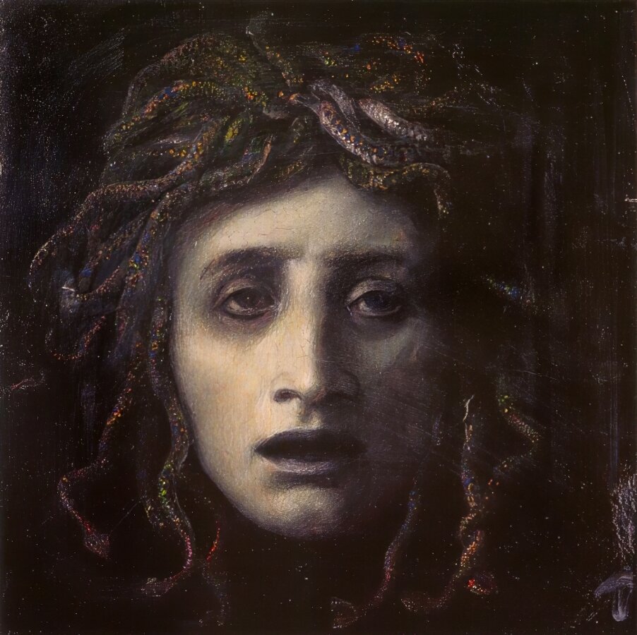 Арнольд Бёклин — «Голова Медузы Горгоны», 1878 год