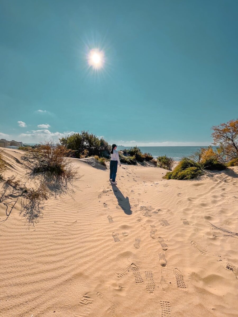 Дюны в Джемете (Анапа)