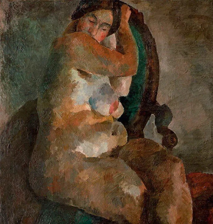 "Обнажённая в кресле" Роберта Фалька