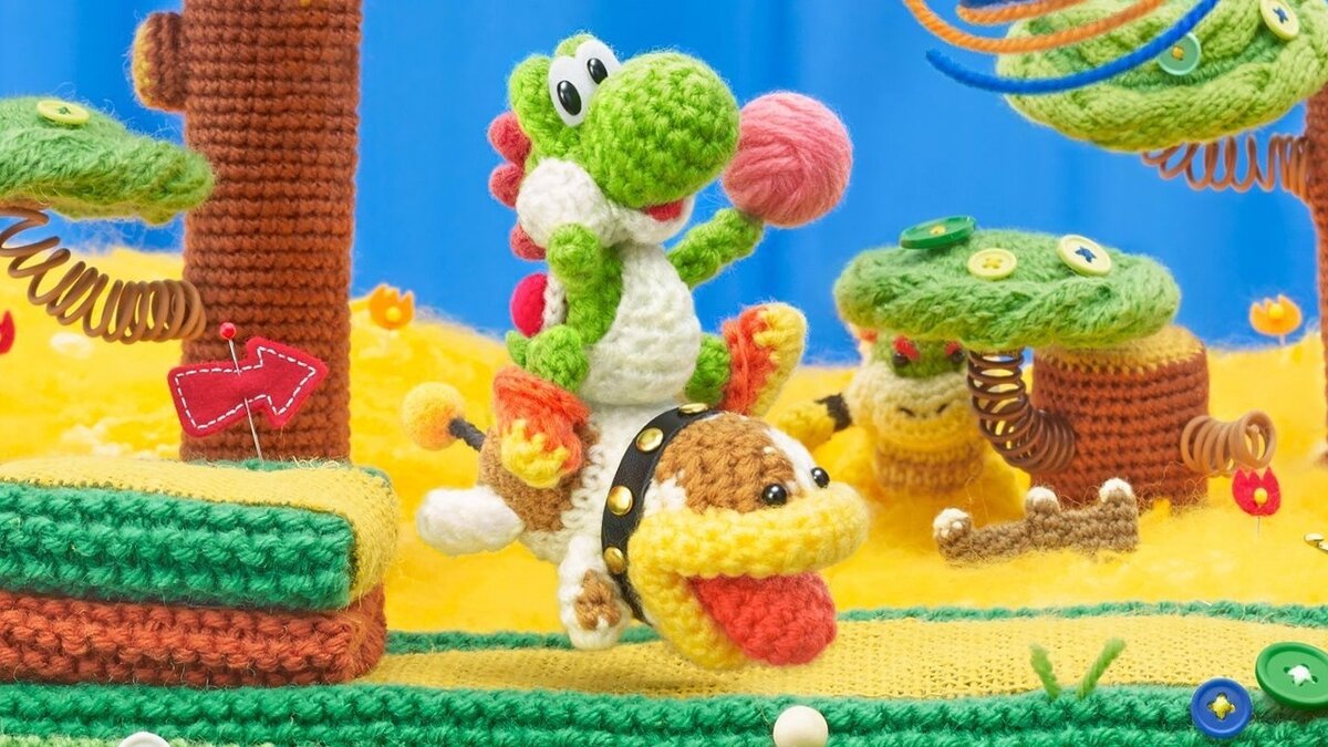 Видеоигра Yoshi's Woolly World