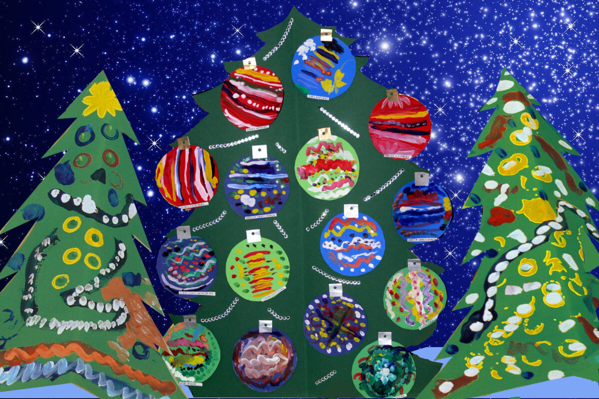 Работы детей  3-6 лет детского сада "Надежда" (г. Асеновград, Республика Болгария)