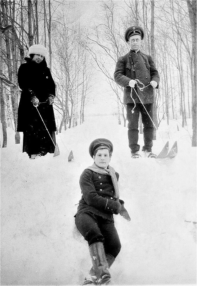 Семья Николая Дмитриевича Жукова, Пенза, 1910 годы. Неизвестный фотограф