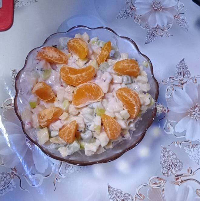 Фруктовый салат с мандаринами - 4 Рецепта | taimyr-expo.ru