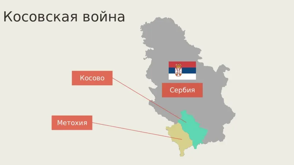 Карта сербия косово на карте