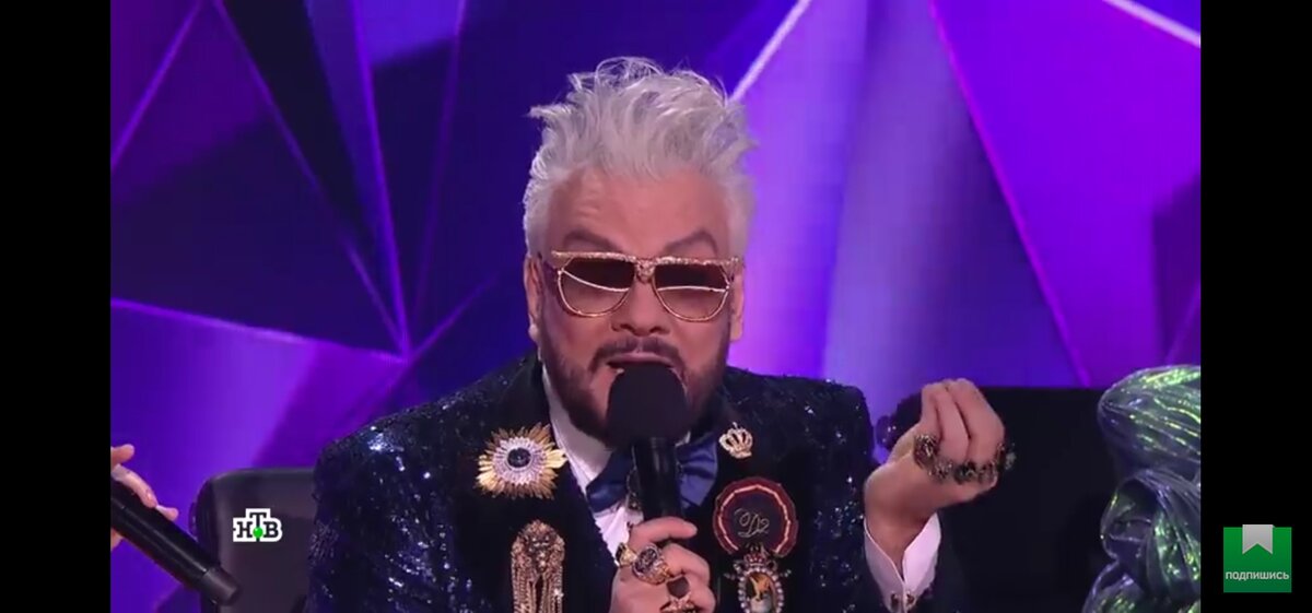 Скриншот телевизионного шоу "Маска" 3 сезон 3 выпуск. 