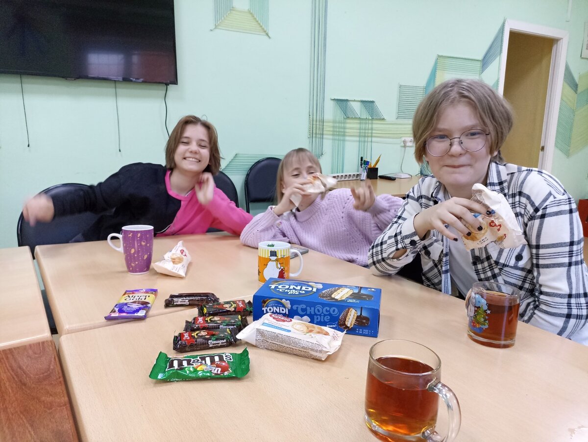 На уроке фотографии