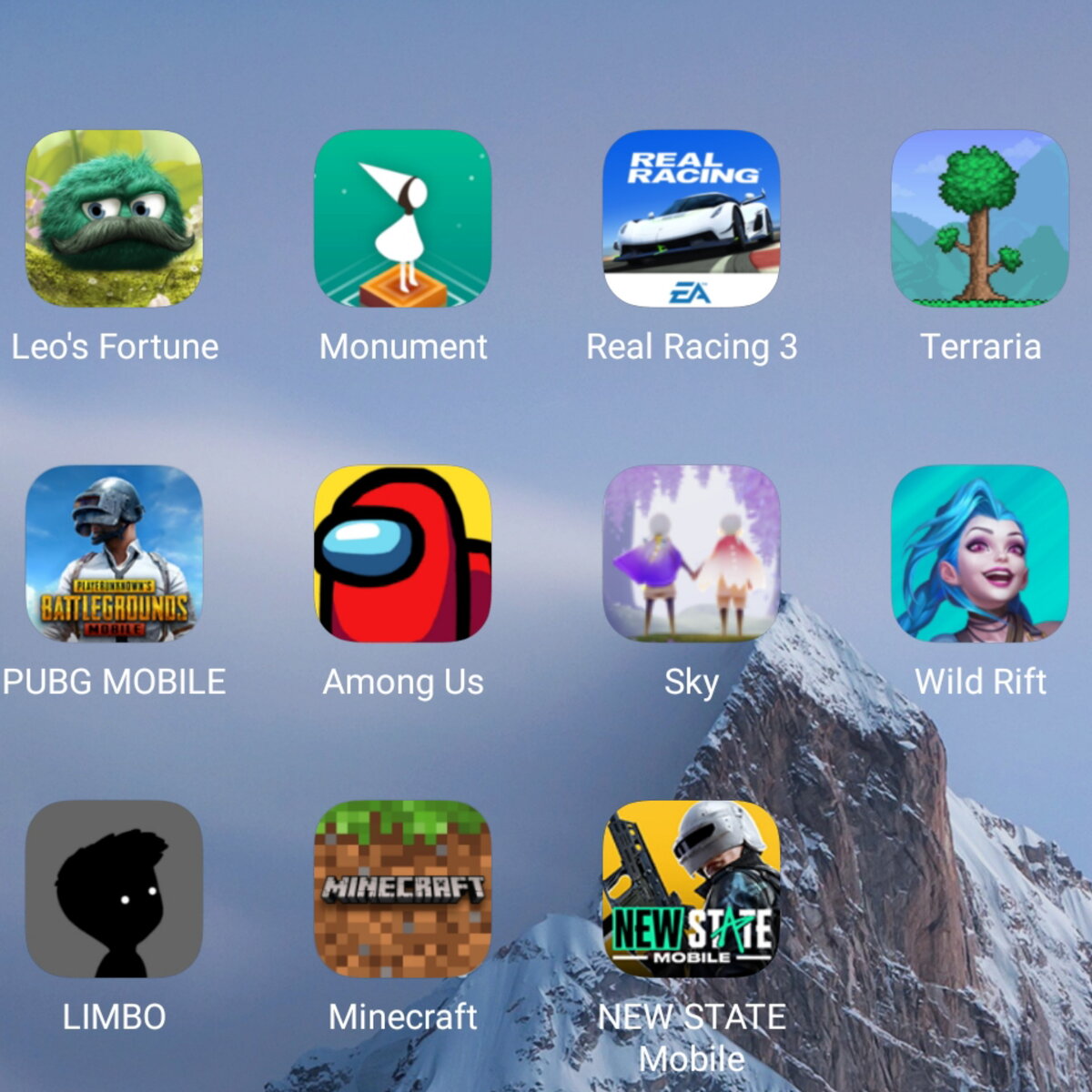 Список моих любимых игр на Андроид