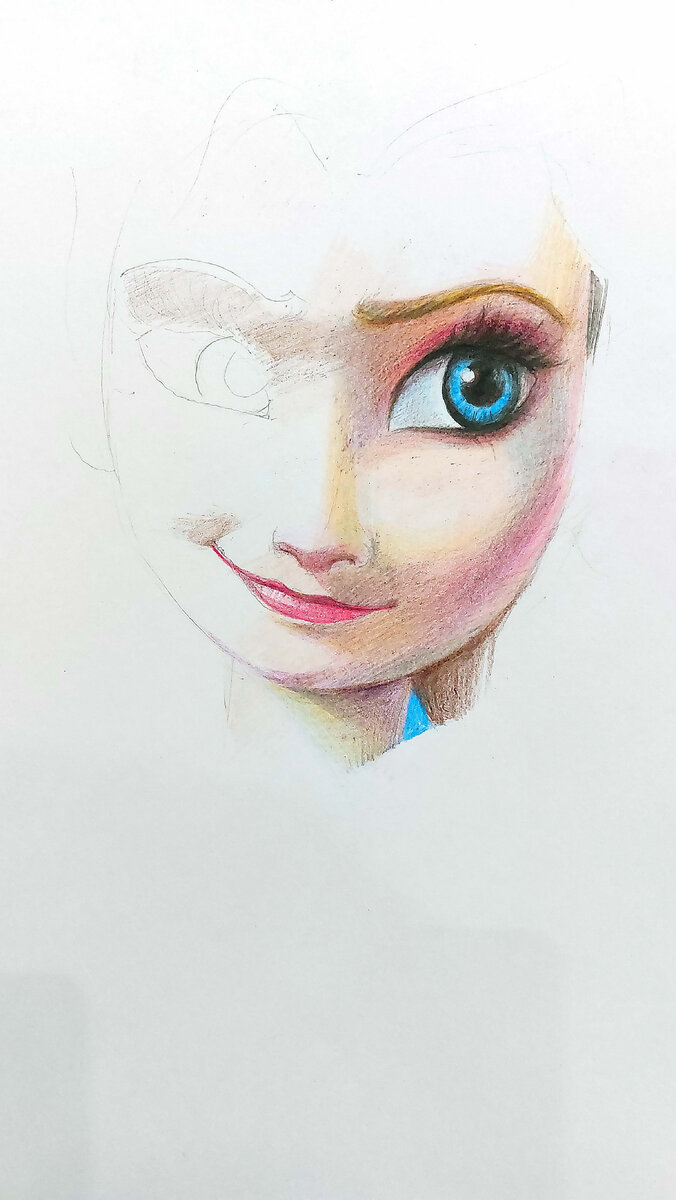 Эльза №2 - с "флюсом" справа:)