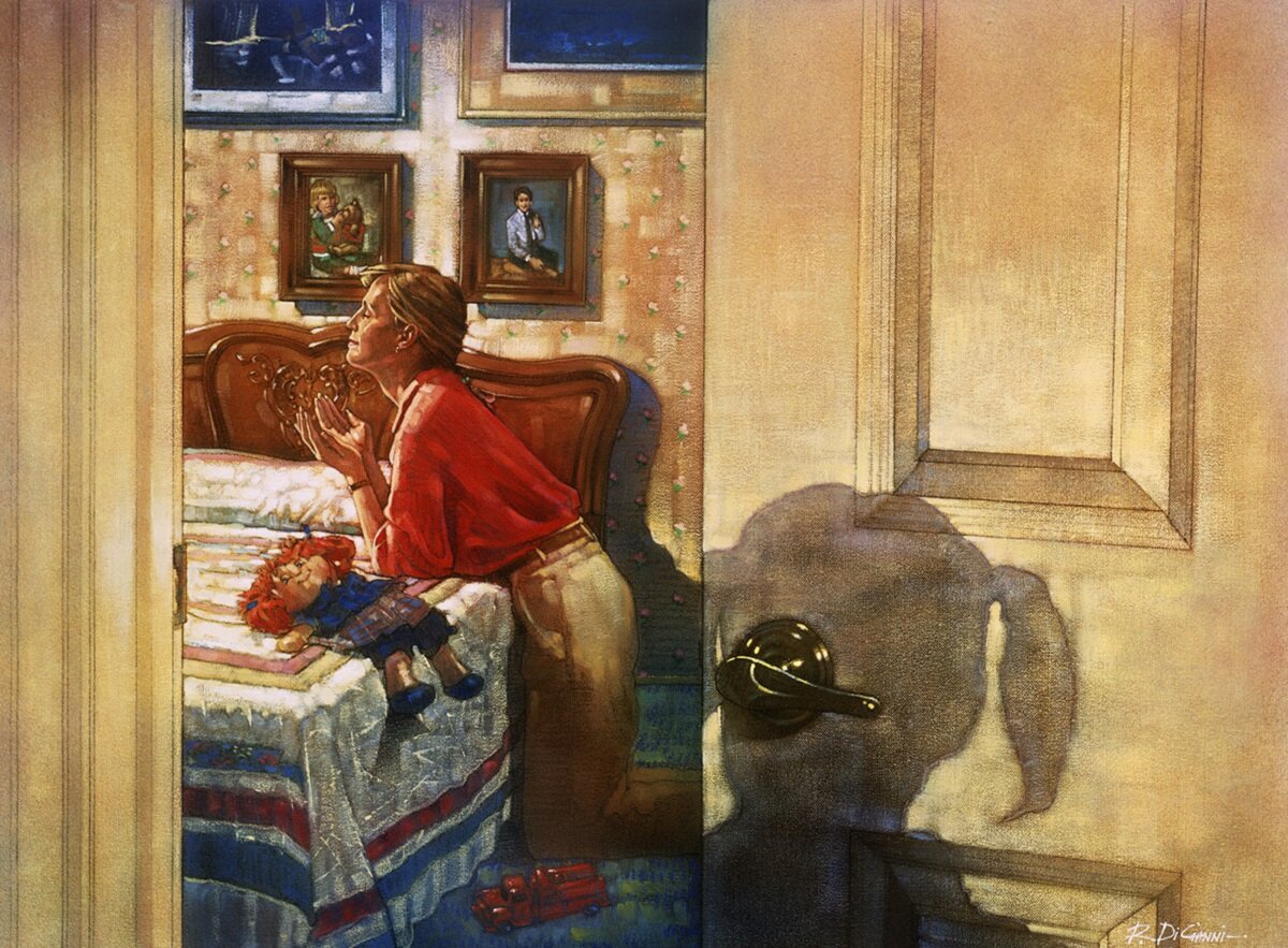 Эти слова были сказаны Самим Богом о человеке, который был очень религиозен и тем не менее мы должны заключить, что до этого момента он фактически не молился, по крайней мере не так, чтобы Бог его...-3