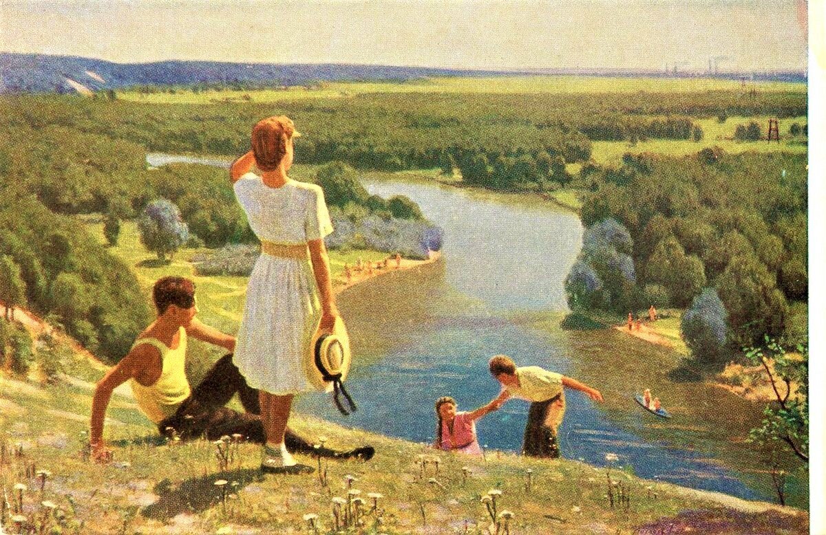Михаил Лихачев художник картины