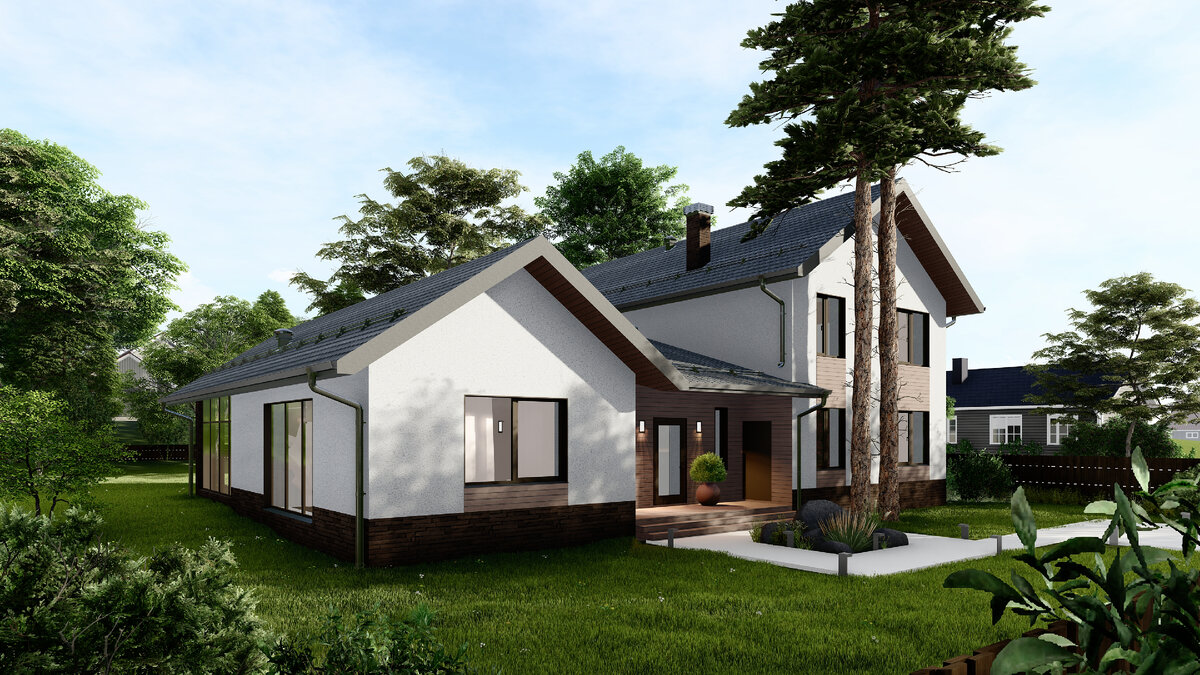 Проект дома Tajuta, архитектурная студия Laakso