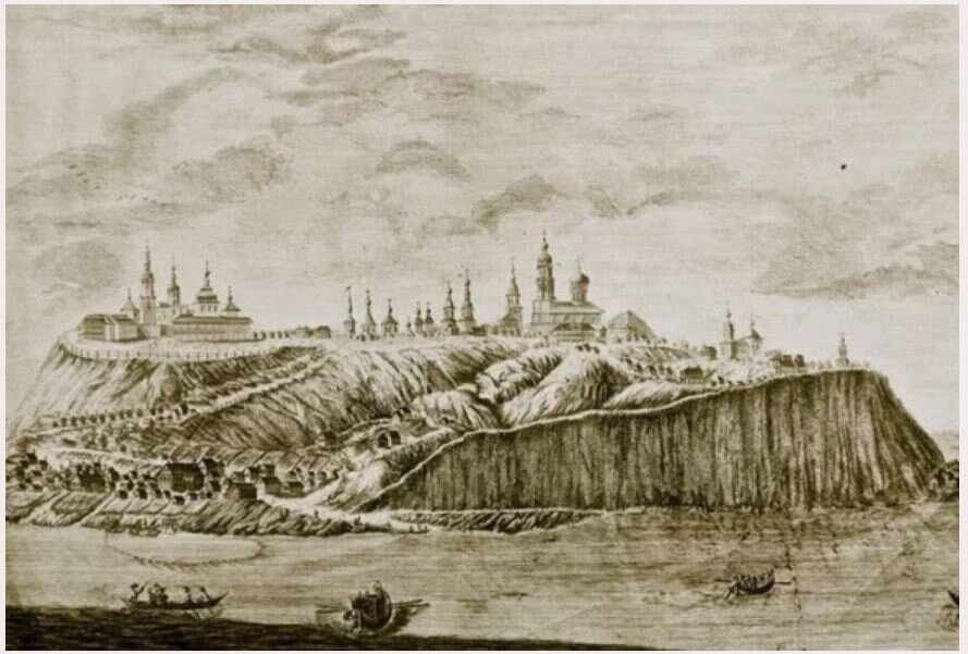 В 1551 году был основан Иван-город, позднее - Новоград Свияжский