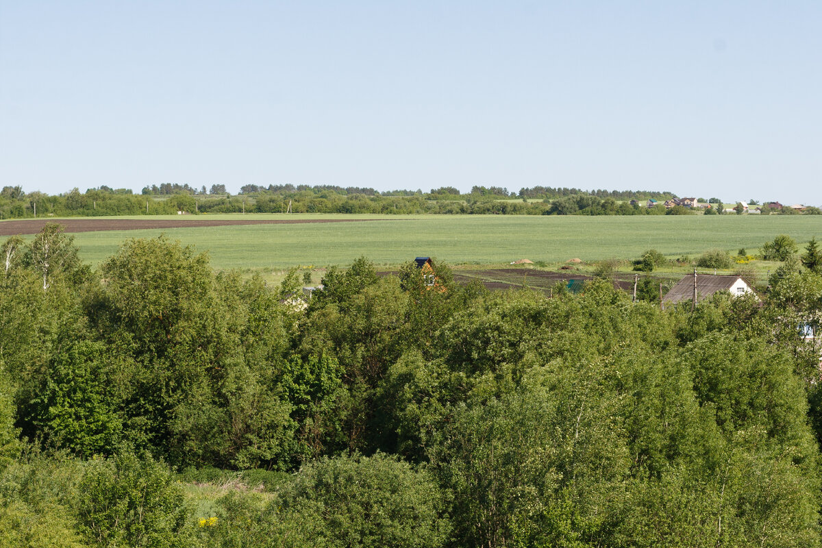 Вид на мордовские просторы возле купели