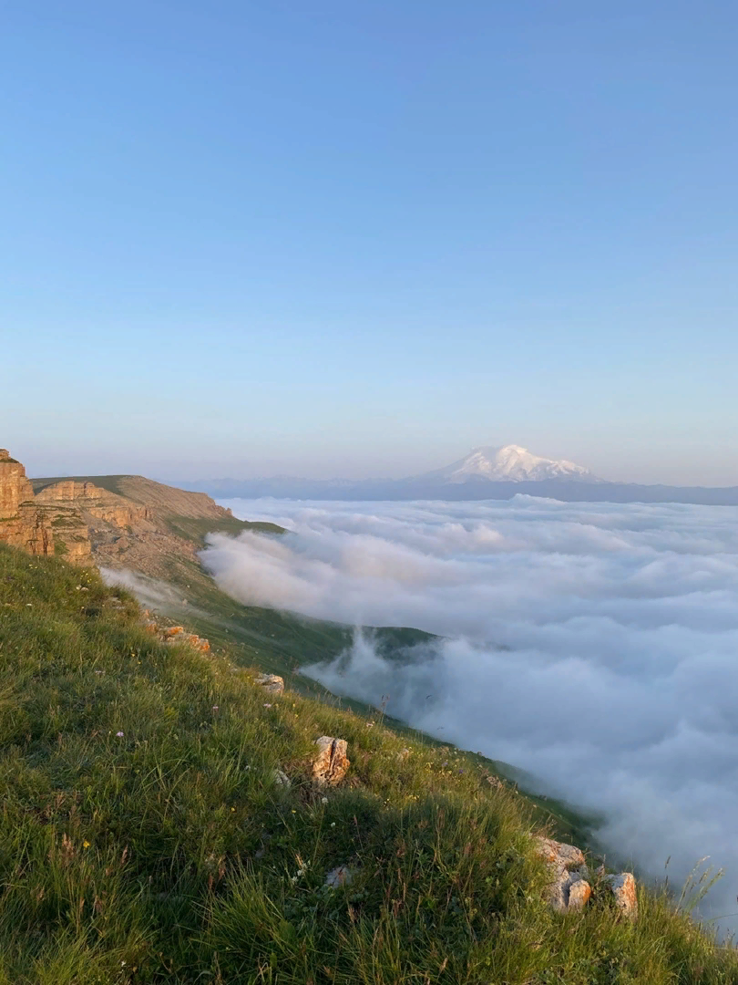 Карачаево Черкессия видно горы село