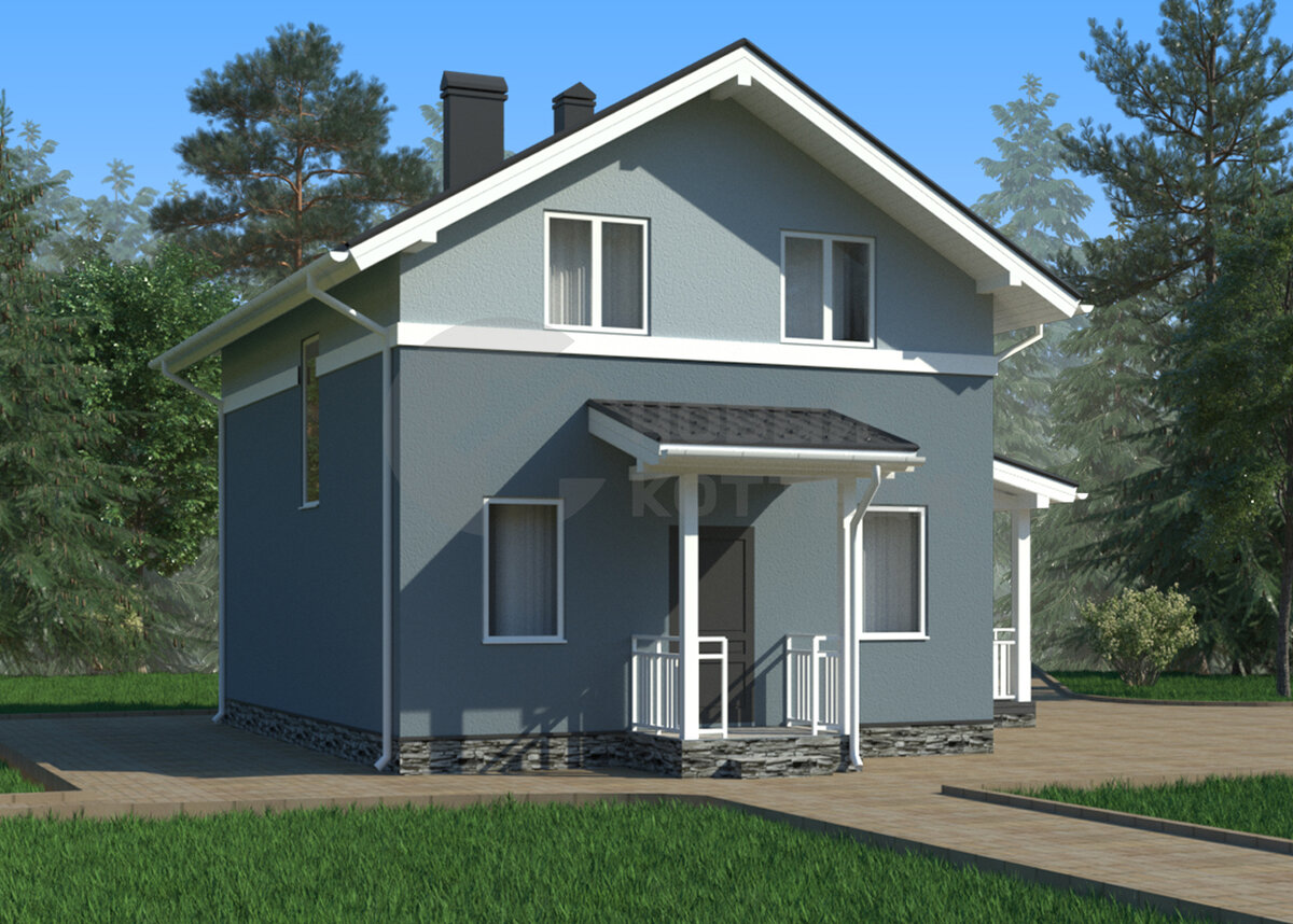 Газобетонный дом