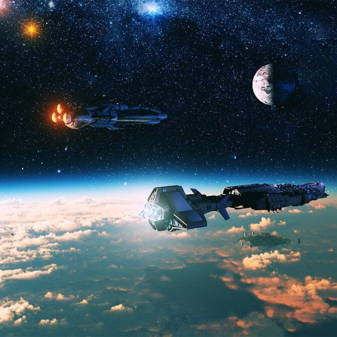 В земной атмосфере трудятся многие инопланетные представители