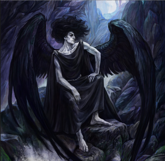 Танатос, брат-близнец Гипноса, бог смерти 