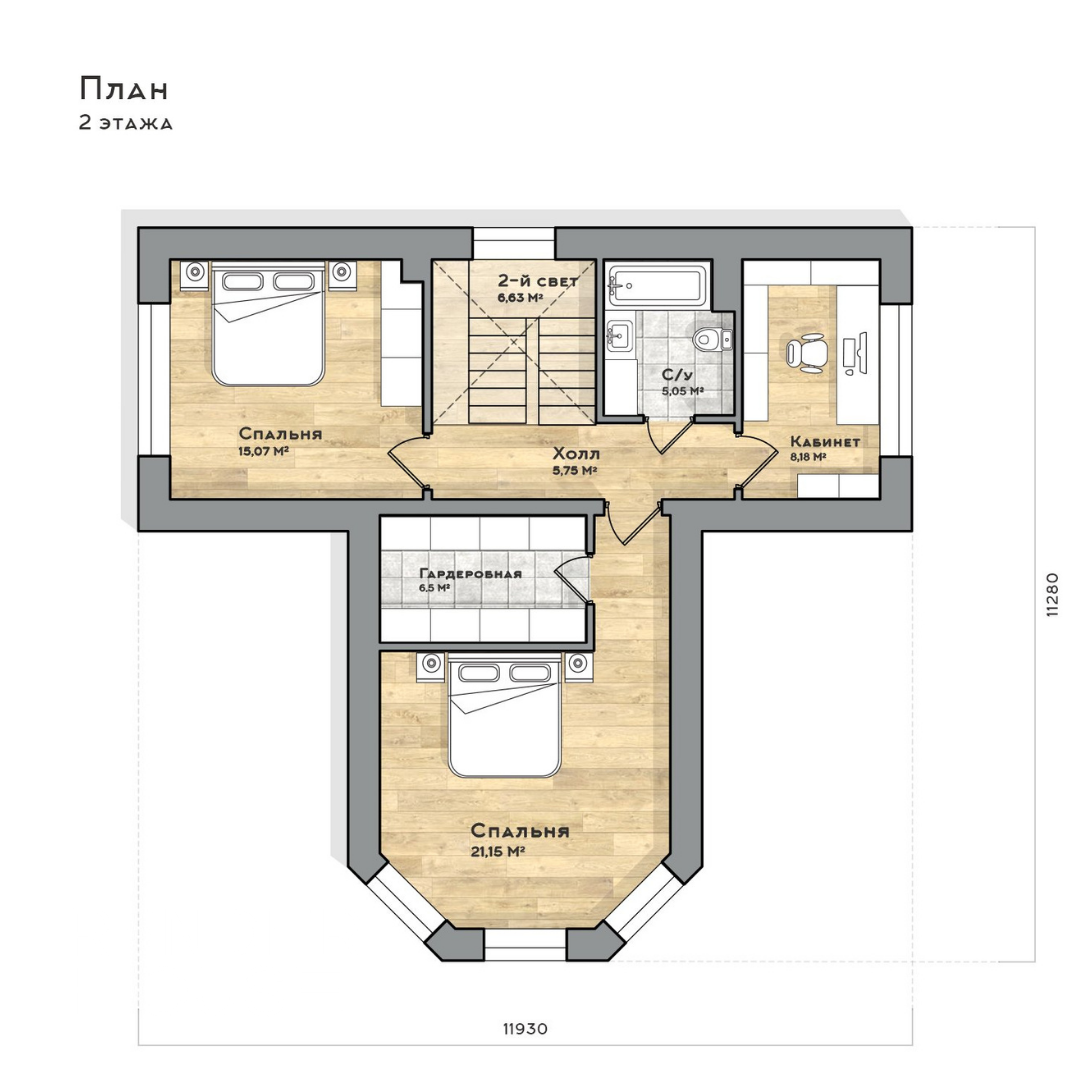 🔥 Проект 2-х этажного дома 153м2 в стиле нео-классика за 6,9 млн руб. |  Render House: канал о лучших каменных домах в РФ | Дзен