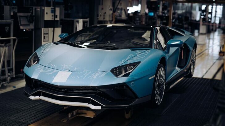 Последний Aventador LP 780-4 Ultimae. Фото Lamborghini