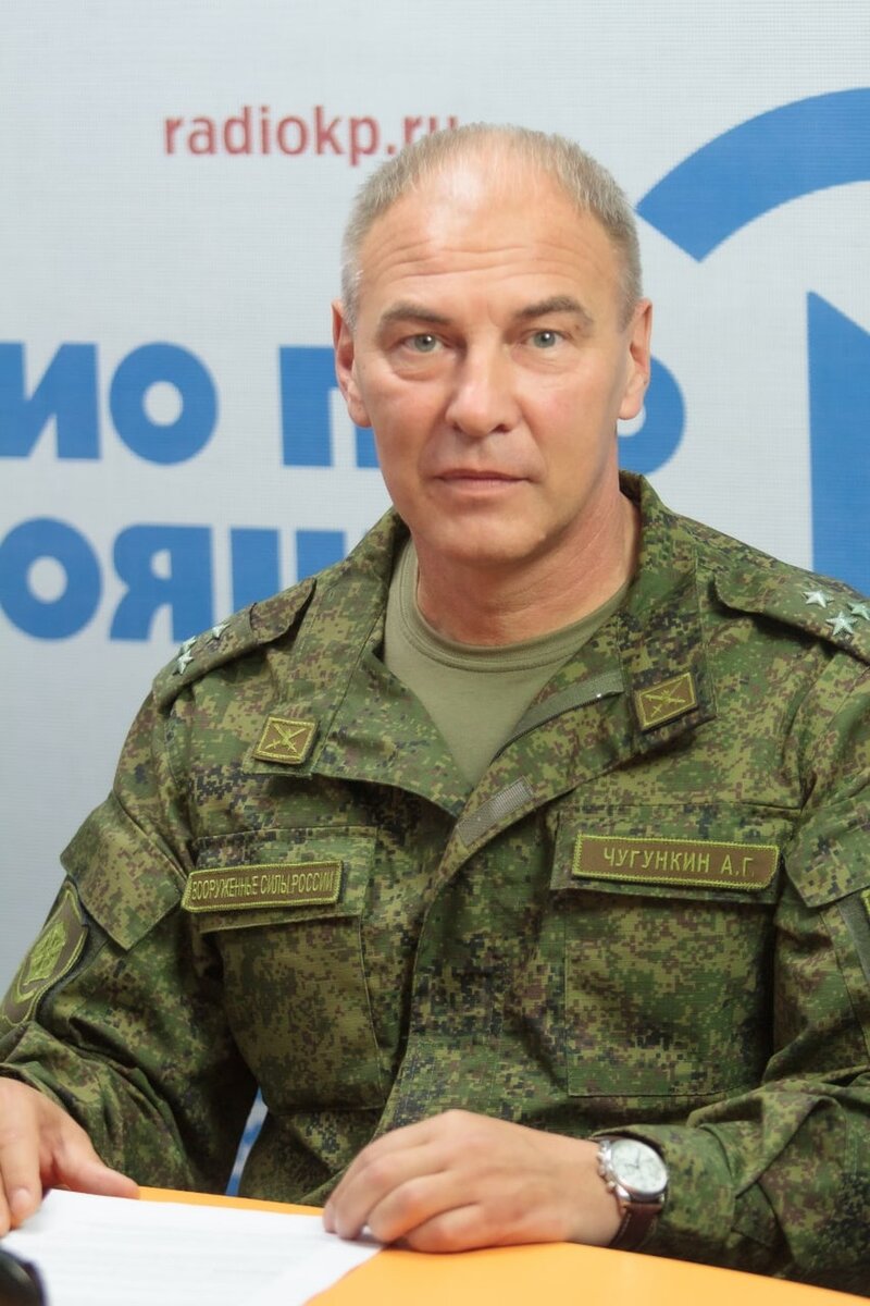     заместитель военного комиссара Краснодарского края Алексей Чугункин в эфире радио «Комсомольская правда» (91.0 FM) Сергей НАДЕЖДИН