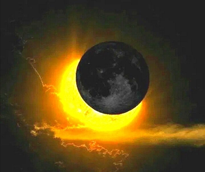 Частичное (частное) затмение. 