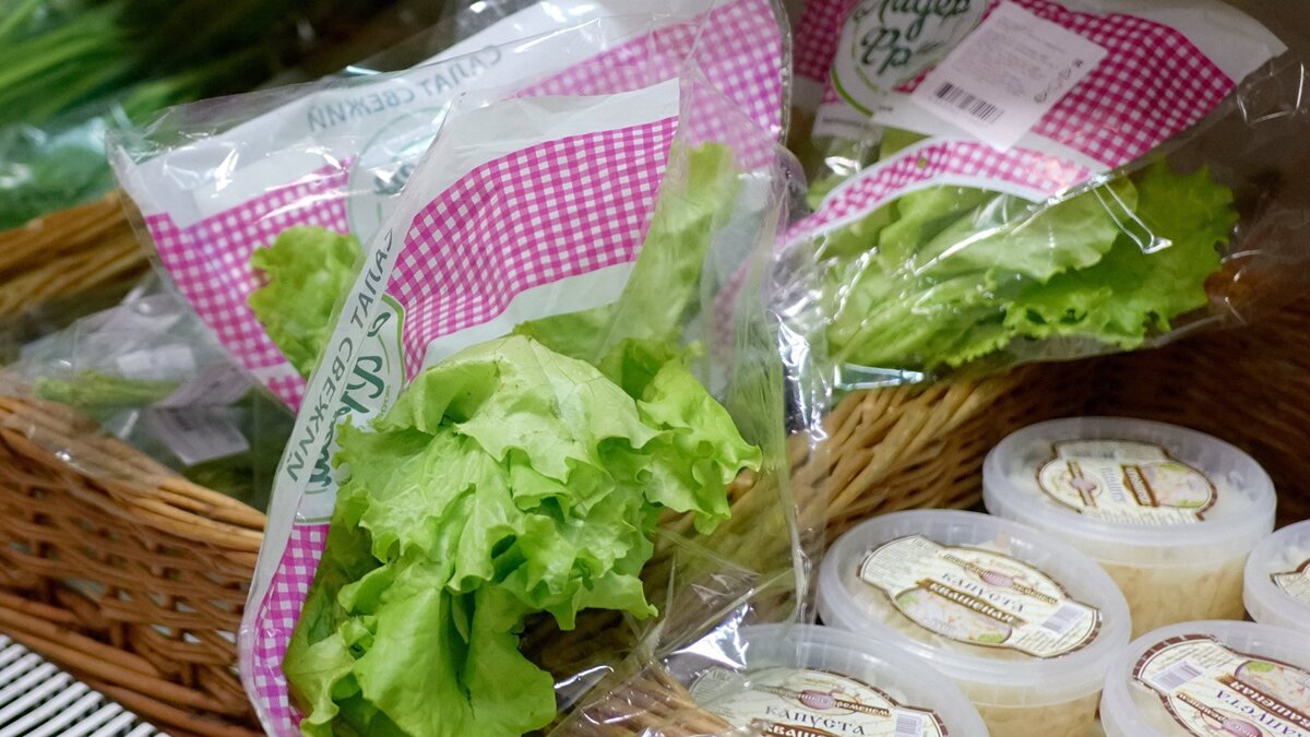    Зеленый листовой салат© РИА Новости . Алексей Даничев