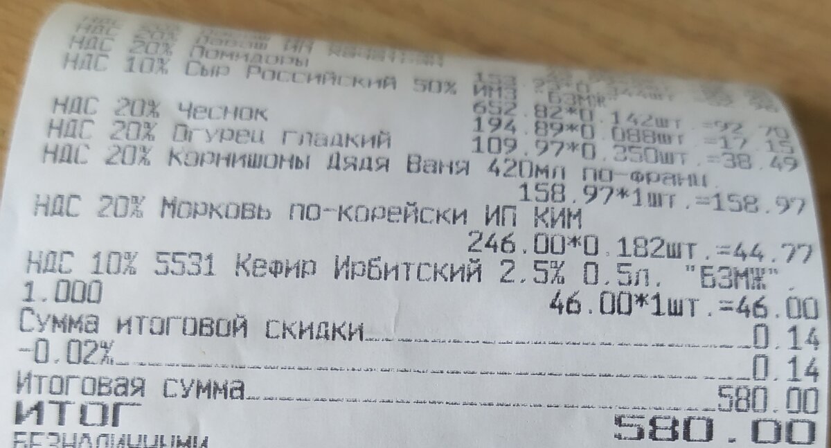 Покупки в магазине