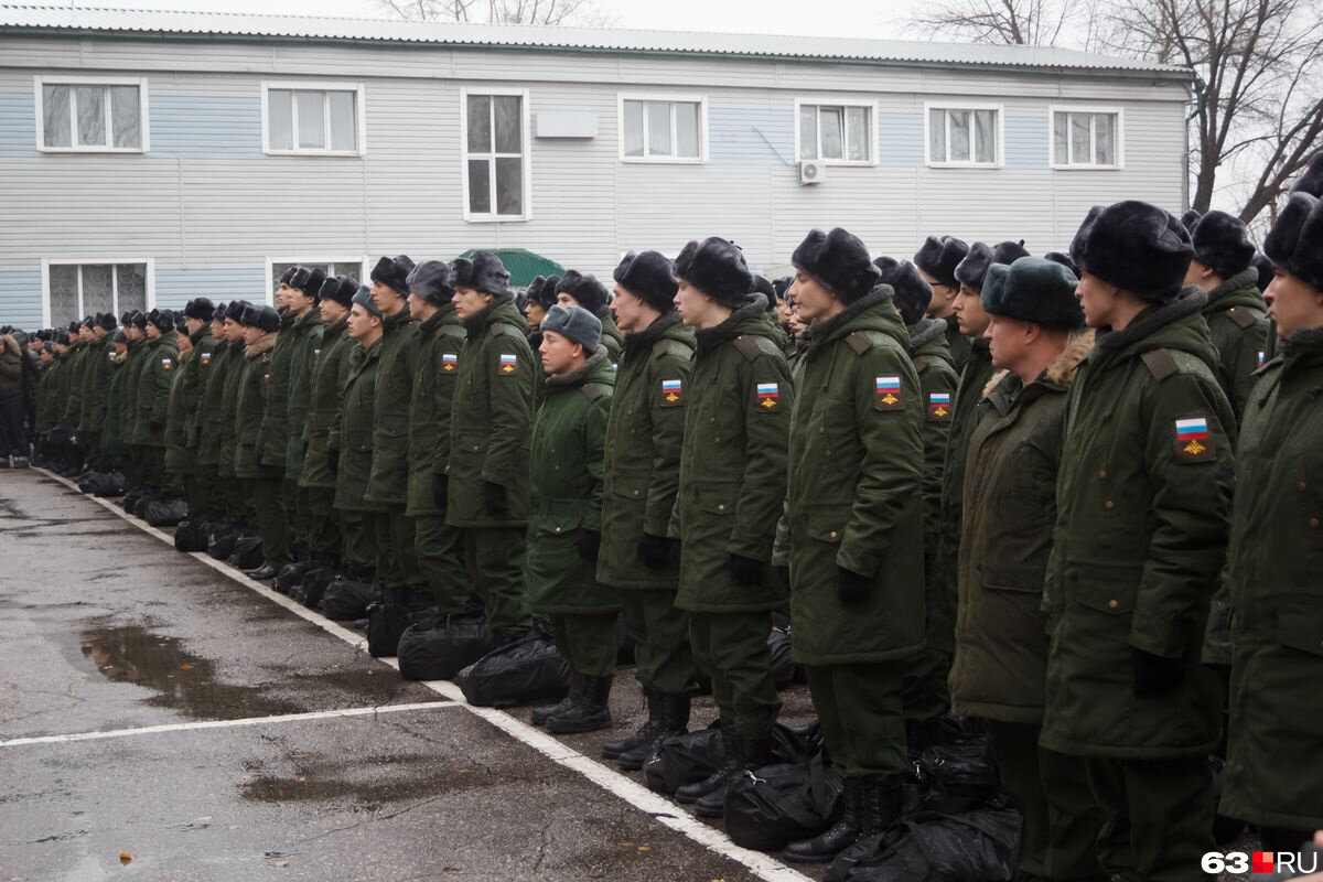     В зону спецоперации срочников пообещали не отправлять    
 Фото: Роман Данилкин / 63.RU