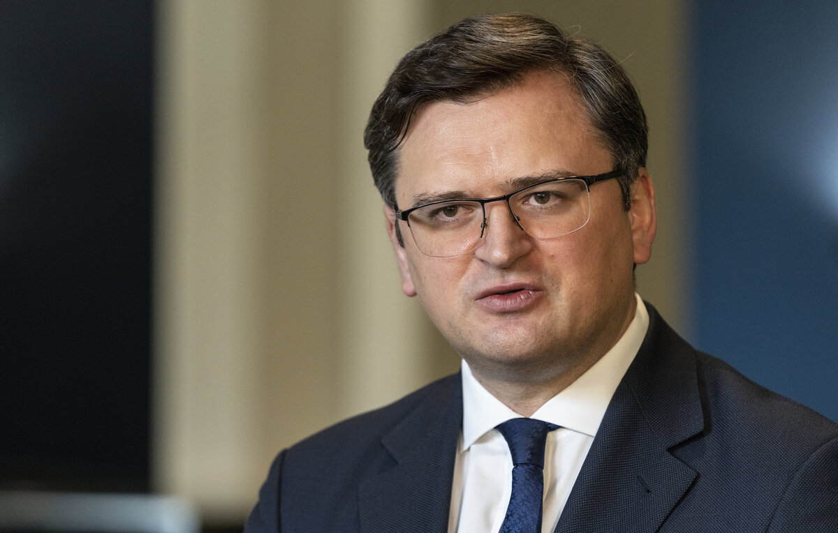    Министр иностранных дел Украины Дмитрий Кулеба  Lev Radin/Sipa USA via Reuters Connect