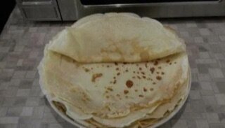 Классический пошаговый рецепт блинов 🥞 на литр молока 🥛