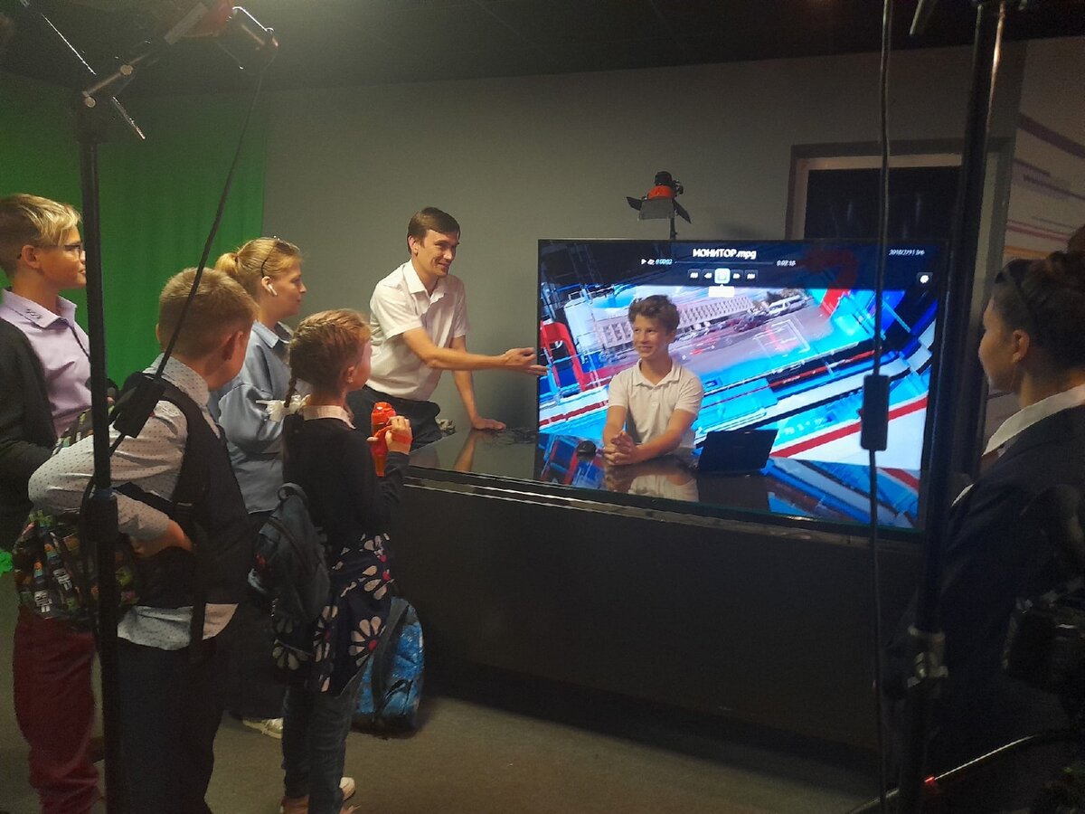 Экскурсия на телевидение и телерадиокомпанию