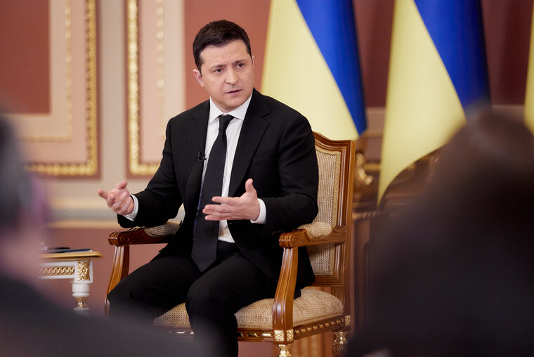    Владимир Зеленский выдвинул России требования
