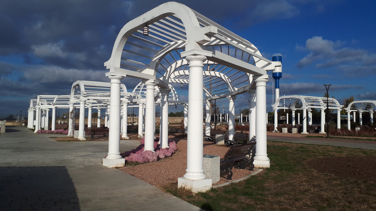 Набережную в Саки открыли в 2021 году