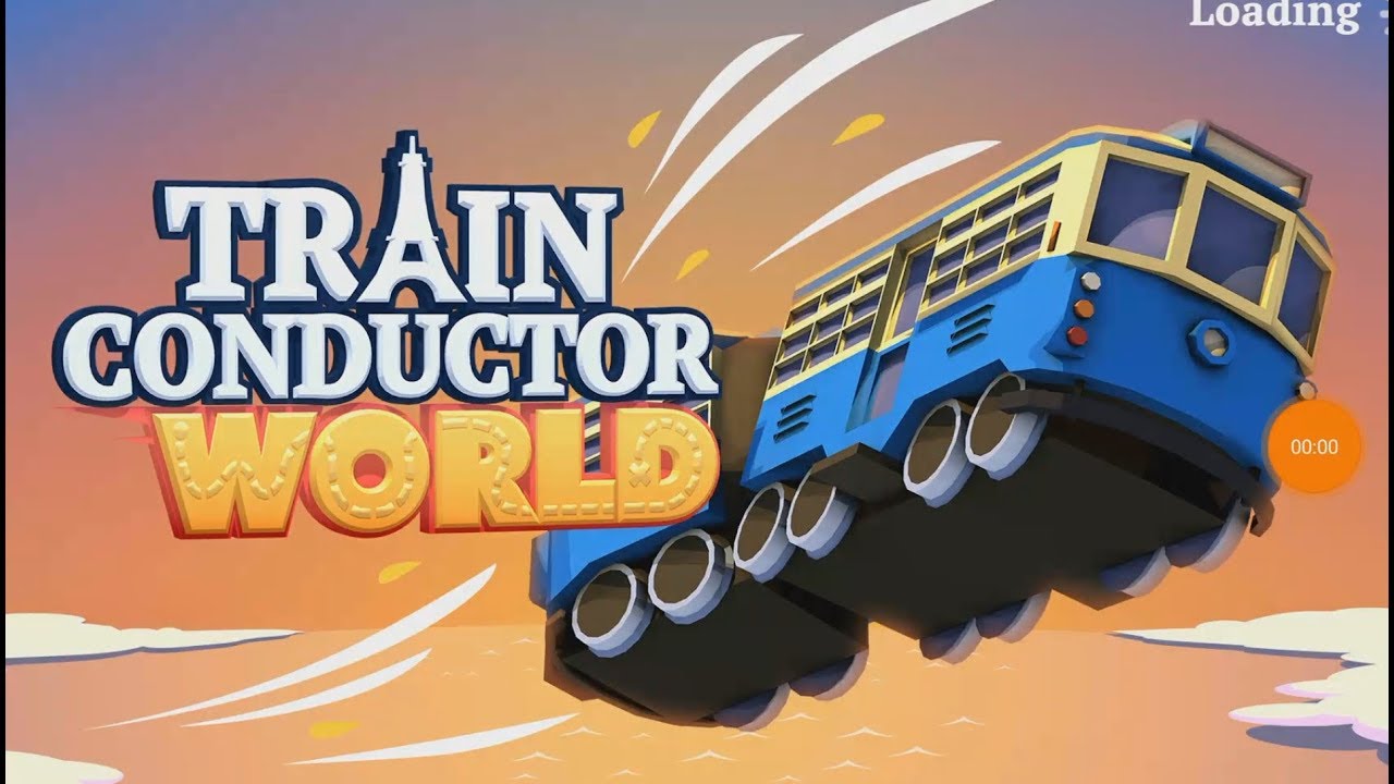 Макс играет в игры Train Conductor World Видео про поезда для детей