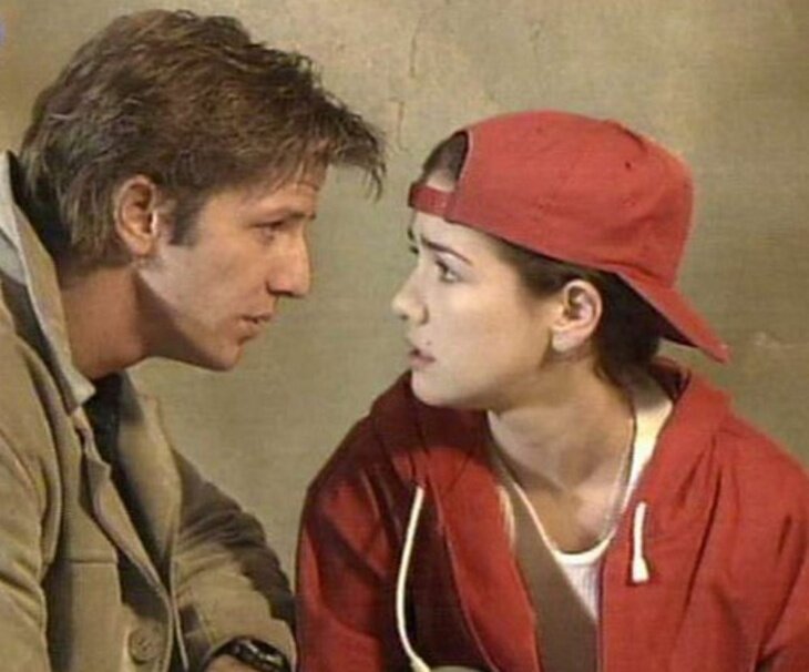 Факундо Арана и Наталия Орейро в сериале "Дикий ангел"