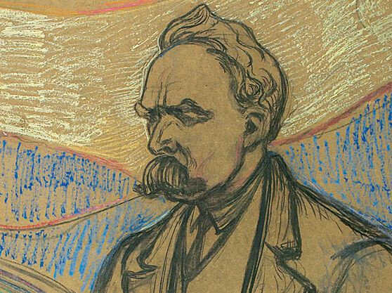 Эдвард Мунк «Портрет Фридриха Ницше» Музей Мунка, Осло (Изображение из открытого источника Yandex)
