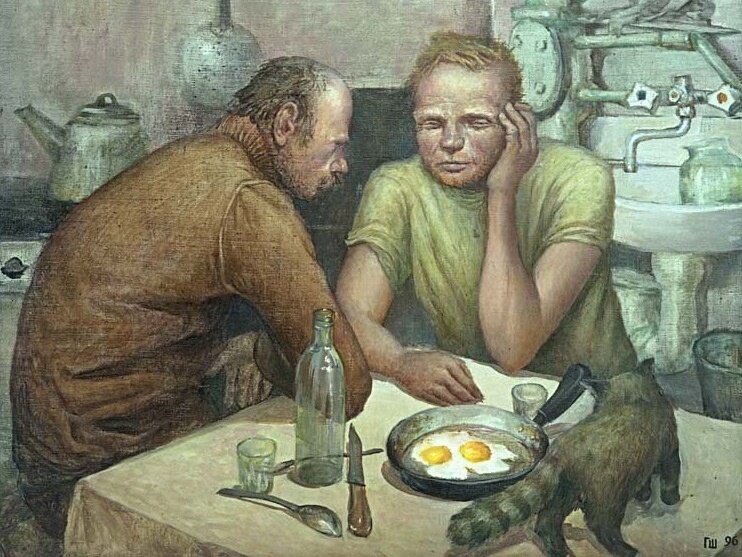 Он уверенно взял курс на алкогольный штопор: возлияния стали ежедневными и более обильными.  После того, как супруг уехал навестить друга и пропал на двое суток, стало очевидно: это не  безобидная привычка. Фото с просторов Яндекса.