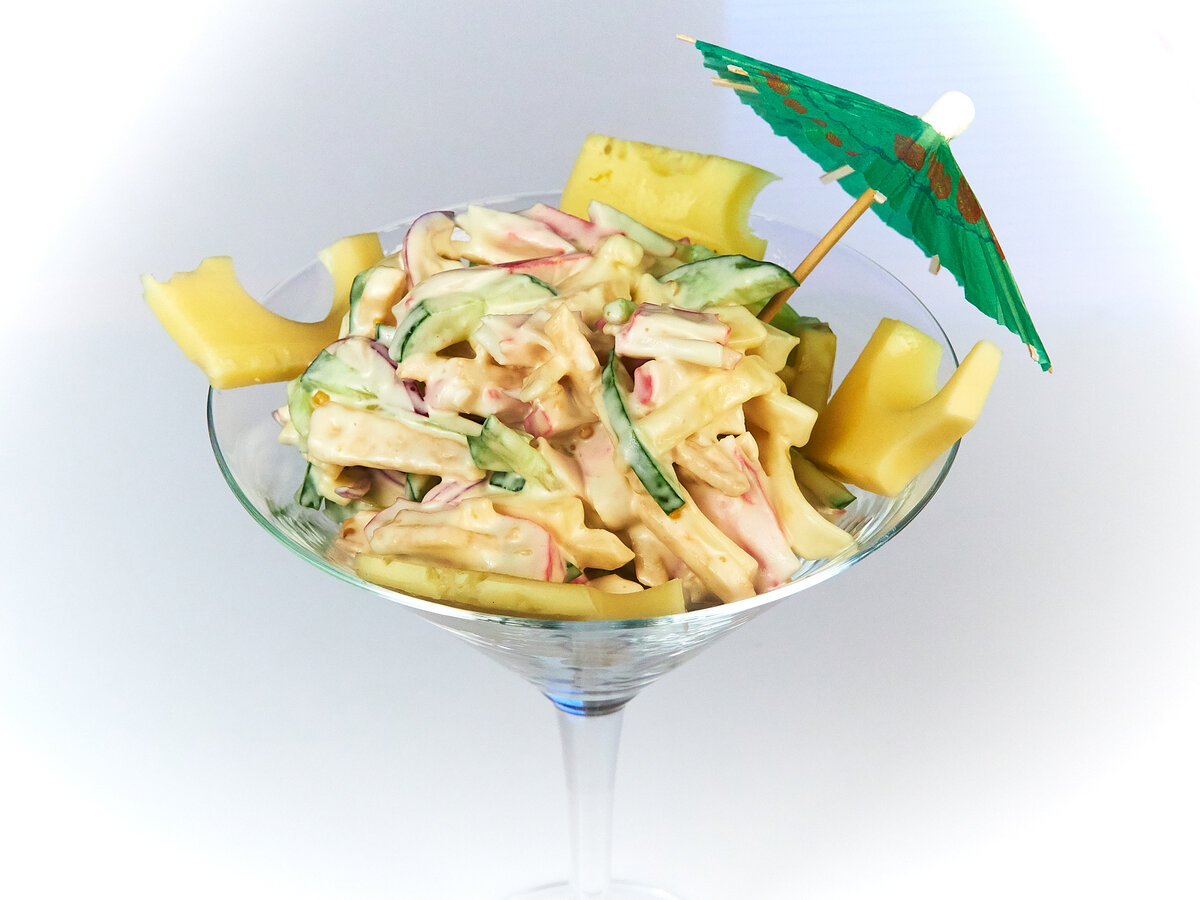 Порционные салаты, вкусных рецептов с фото Алимеро