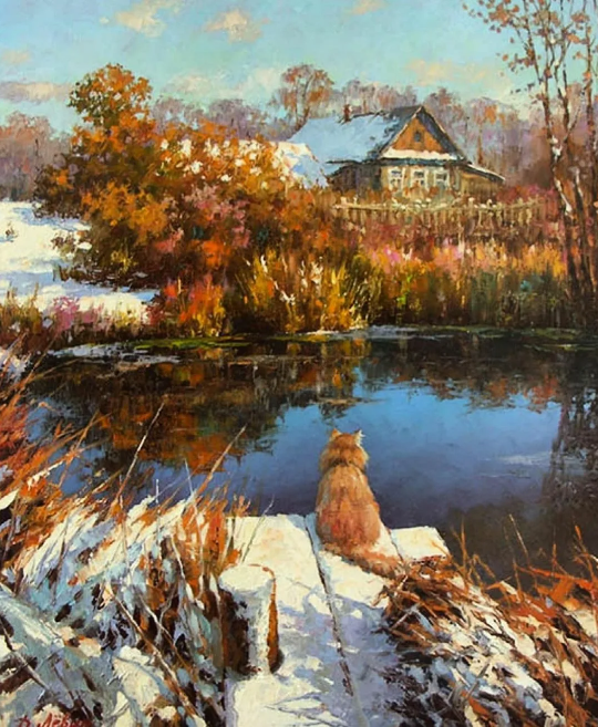 Художник Дмитрий Лёвин