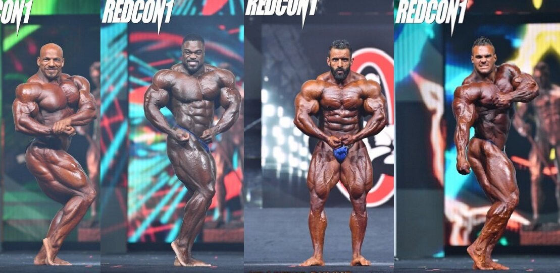 1) Биг Рами 2) Брэндон Карри 3) Хади Чупан 4) Николас Уолкер 