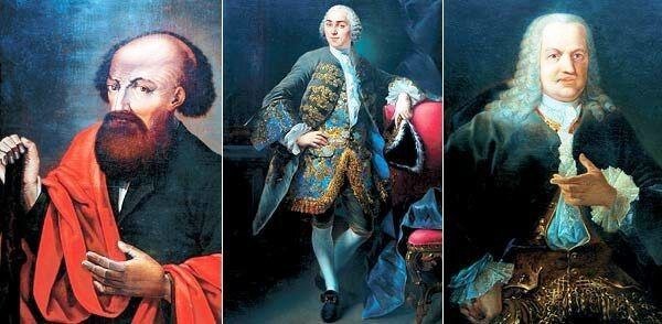 Никита Демидов, его сын Акинфий и внук Никита II