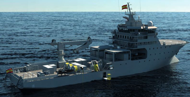 Визуализация будущего корабля спасения ПЛ