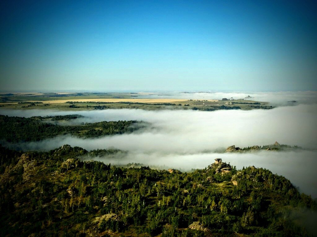 Саввушка. Туман на рассвете