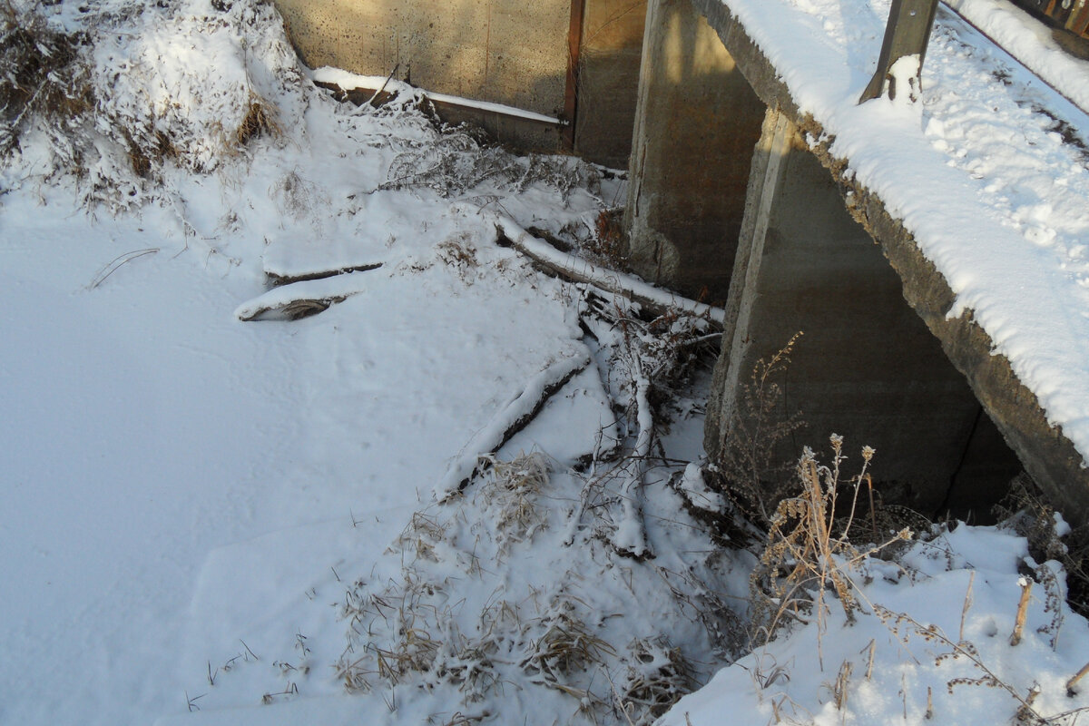 Мост через речку Нияп у села Суерка Тюменской обл.