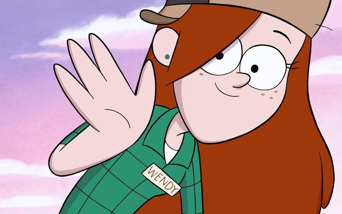 Венди из Мультсериала "Гравити Фолз".