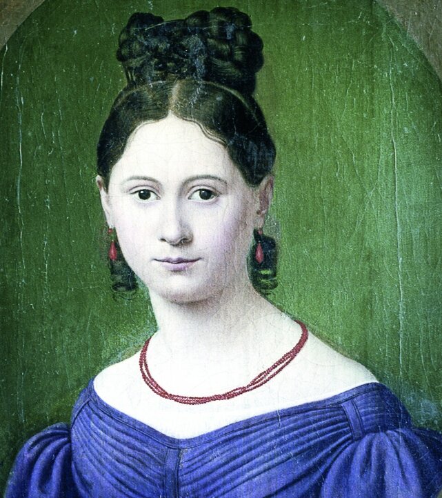 Портрет Женни фон Вестфален, из открытых источников