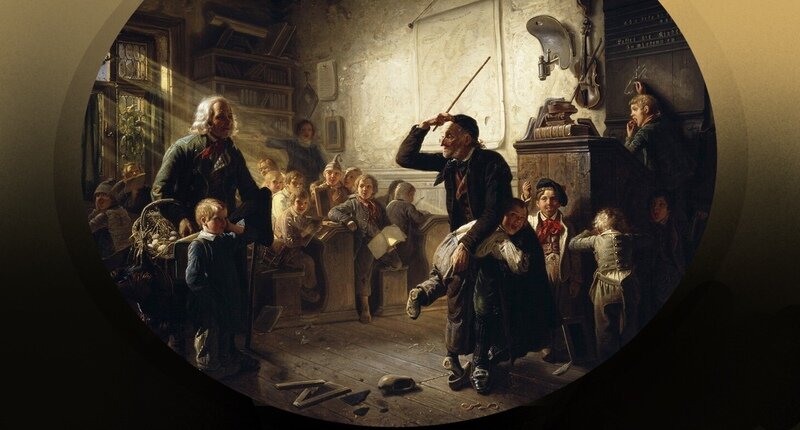 Иллюстрация: картина Иоганна Петера Хазенклевера.